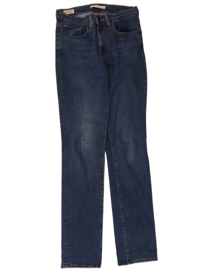 Calça Jeans Levis Feminina 724 High Rise Straight W27 L32 Azul Lyocell