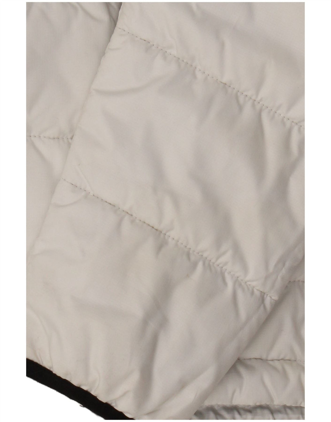 Jaqueta acolchoada com capuz feminina The North Face UK 10 Small White Colourblock