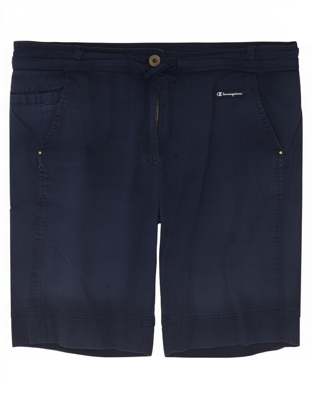 Shorts Chino Masculino Champion Médio W32 Algodão Azul Marinho