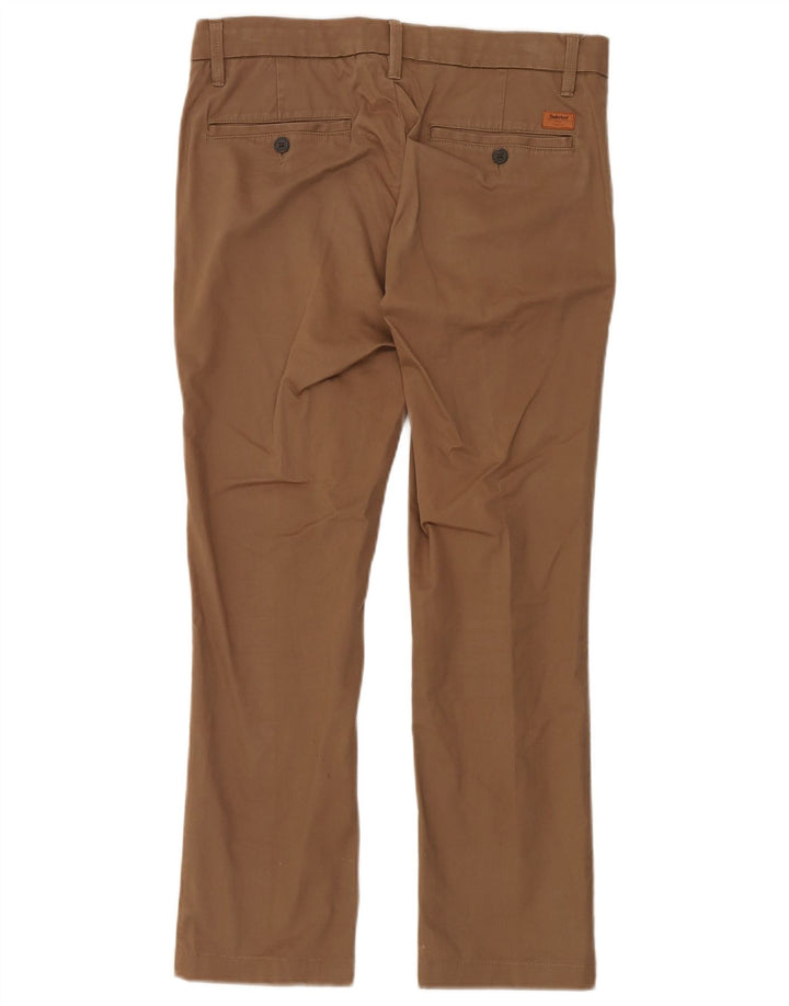 Calça chino reta masculina TIMBERLAND W31 L32 marrom