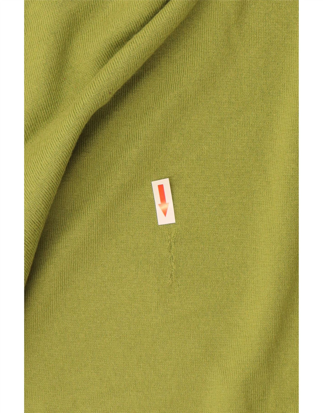 Suéter masculino Hackett com decote em V, lã merino verde médio