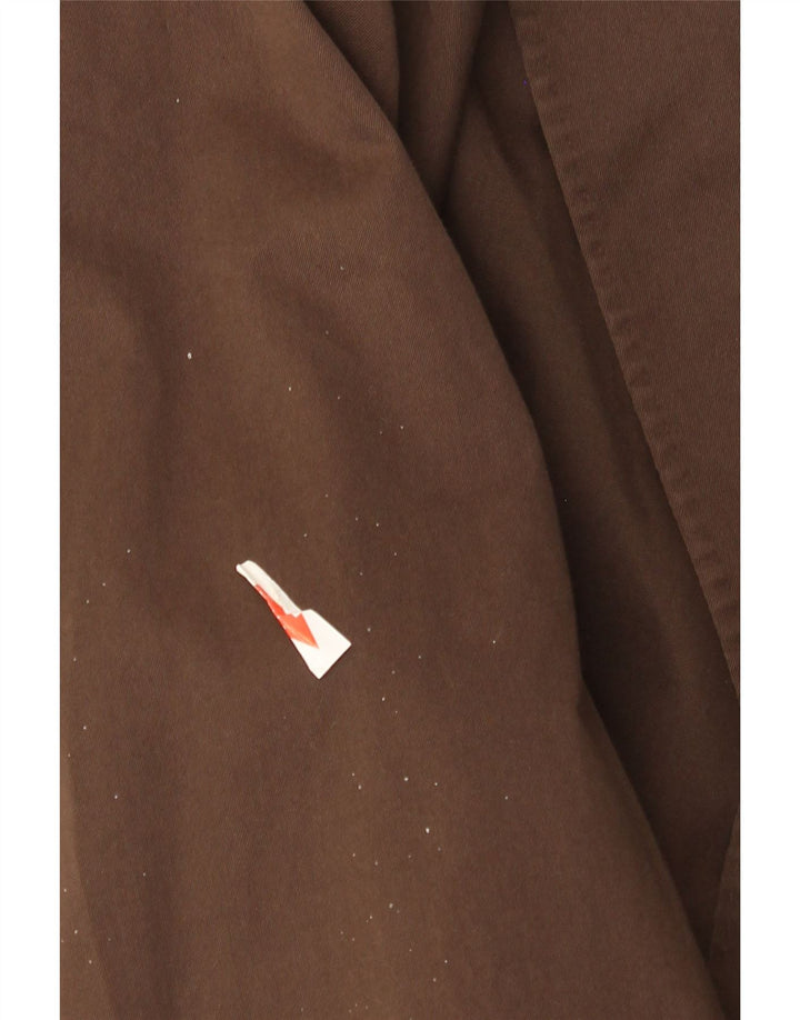 Jaqueta blazer masculina Massimo Dutti com 2 botões EU 54 XL algodão marrom