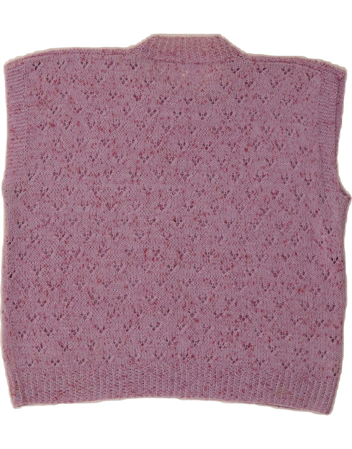 VINTAGE Womens Vest Tank Top UK 16 XL Purple Vintage Vintage and Second-Hand Vintage from Messina Hembry 