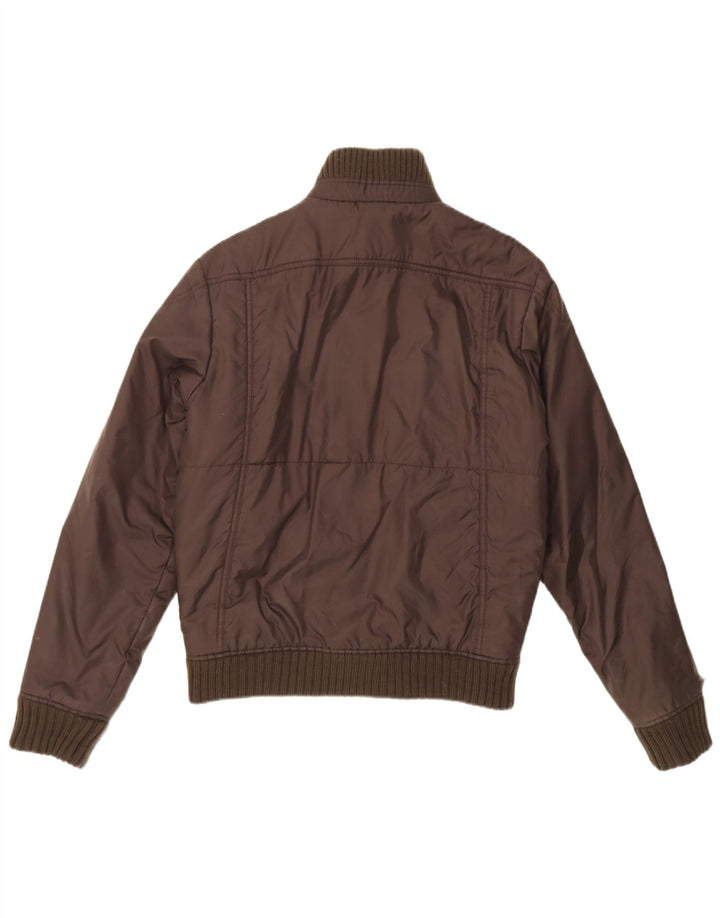 Lee Mens Bomber Jacket UK 38 Médio Marrom Poliamida