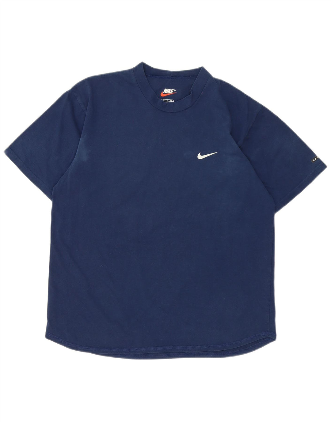 Camiseta masculina Nike Top pequeno algodão azul marinho