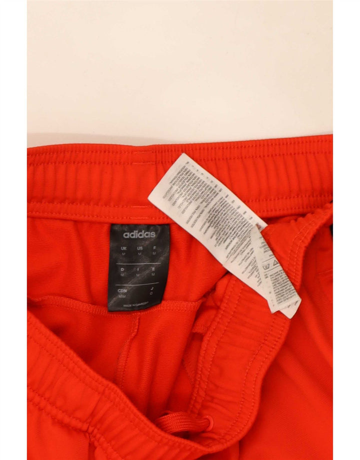 Calça Adidas Mens Treino Médio Poliéster Vermelho