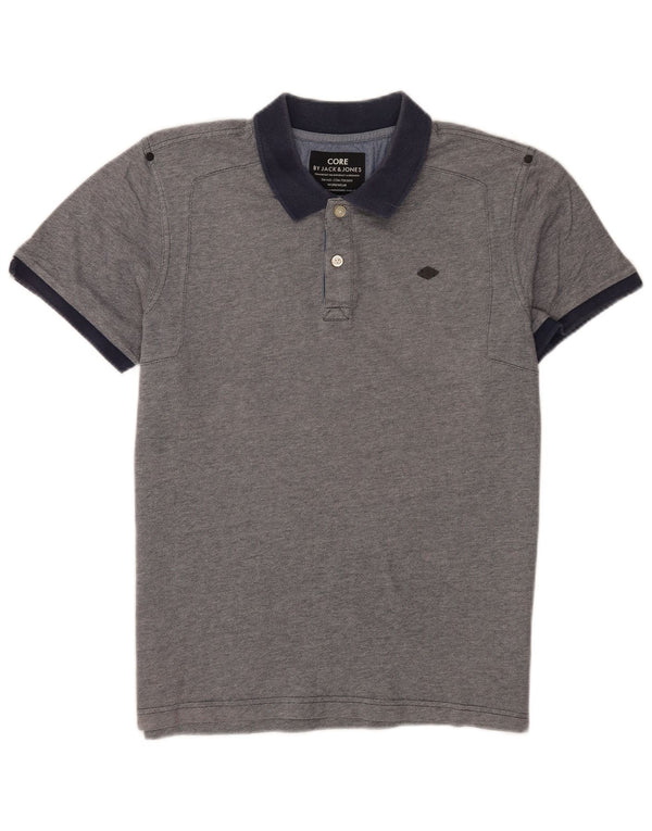 Camisa polo masculina Jack & Jones XL algodão azul