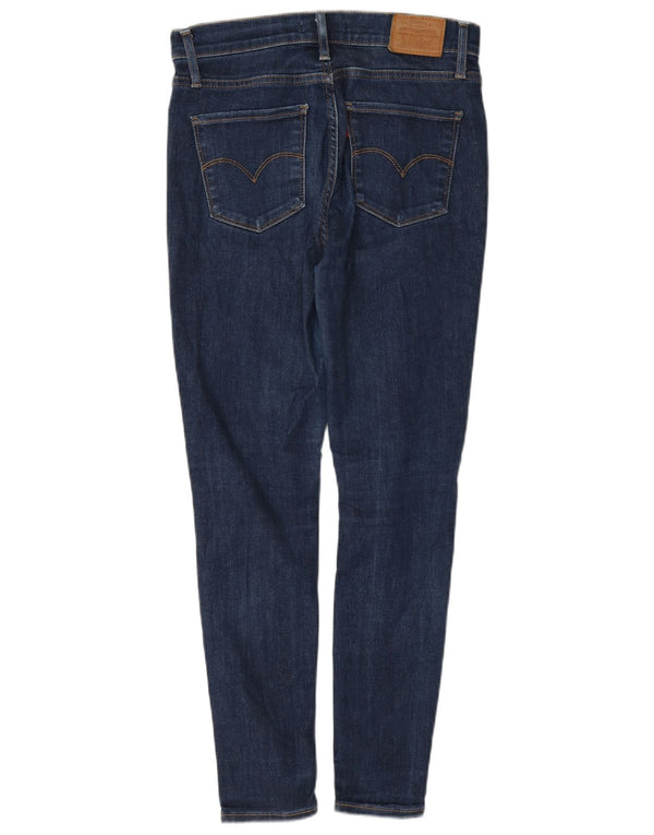 Calça jeans feminina Levi's 720 High Rise Super Skinny W28 L28 azul algodão