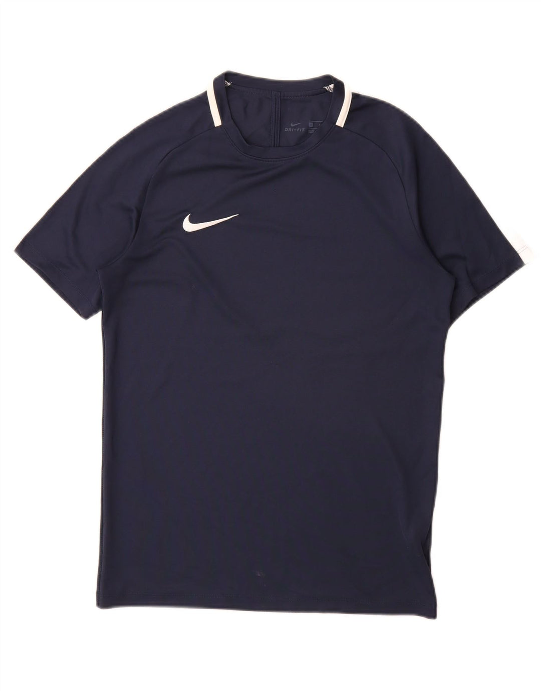Camiseta Nike Masculina Dri Fit Top Pequeno Poliéster Azul Marinho