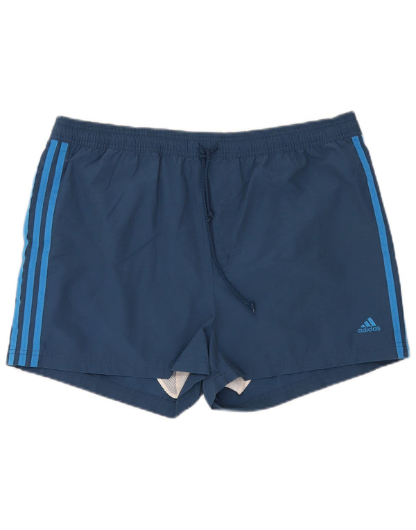 Calções de banho masculinos ADIDAS XL azul algodão