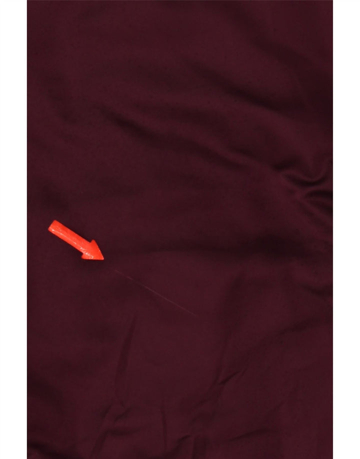 Jaqueta bomber superdimensionada feminina Volcom UK 10 poliéster roxo pequeno