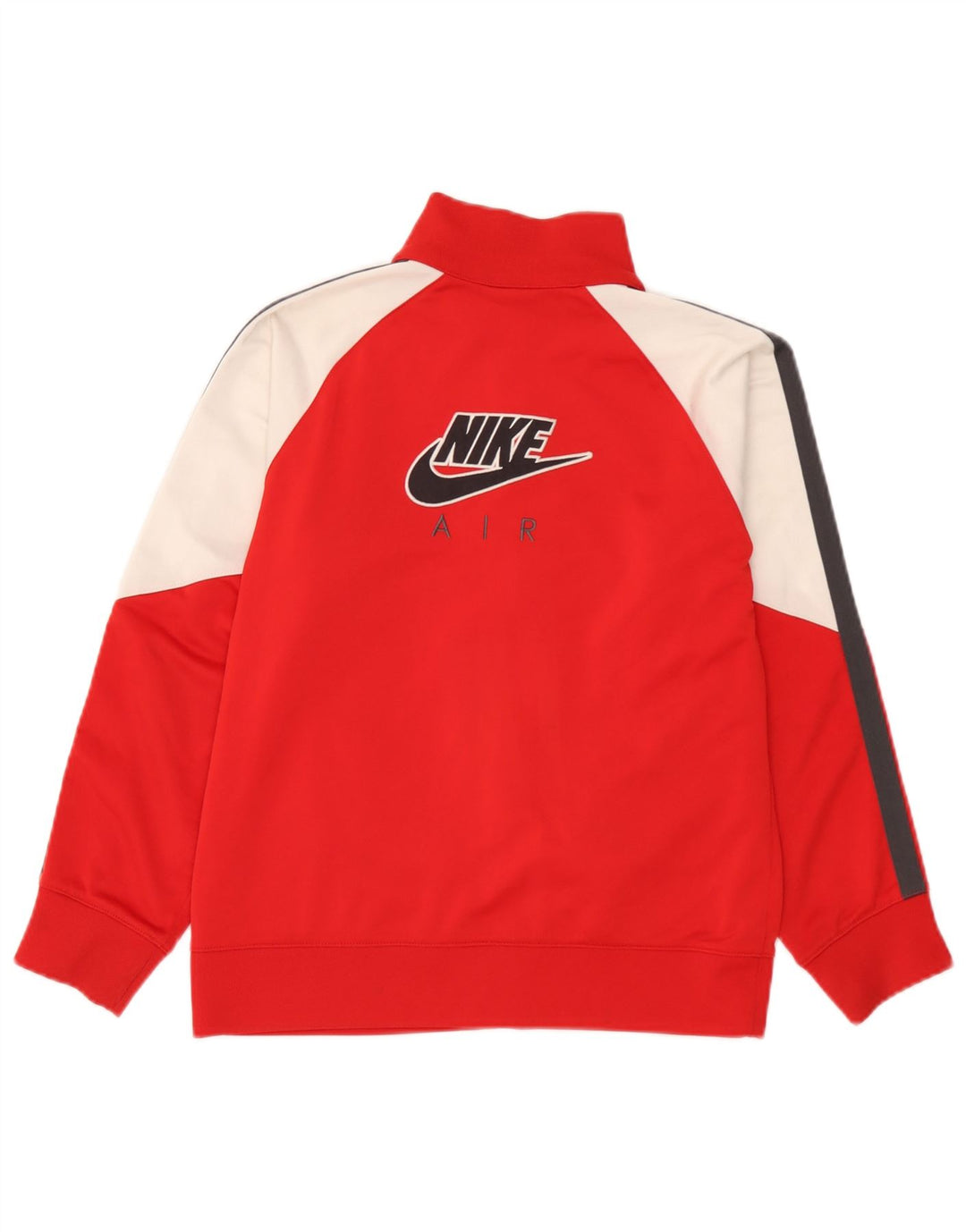 Jaqueta Nike Boys Graphic Tracksuit Top 10-11 anos Médio Vermelho Colorblock