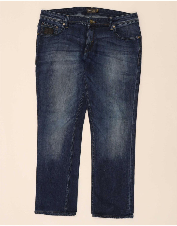 Jeans retos masculinos LEE W38 L29 algodão azul