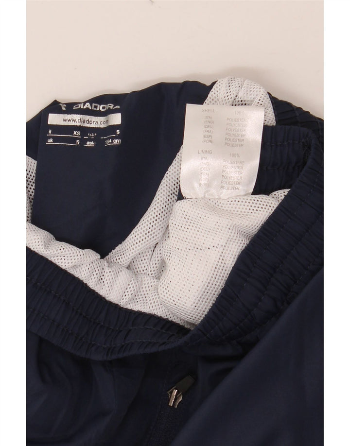 Calça de treino masculina DIADORA joggers pequeno poliéster azul marinho