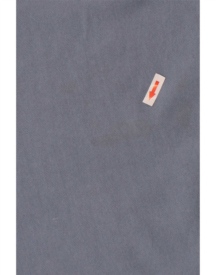 Suéter oversized feminino Topshop Reino Unido 16 grande algodão azul