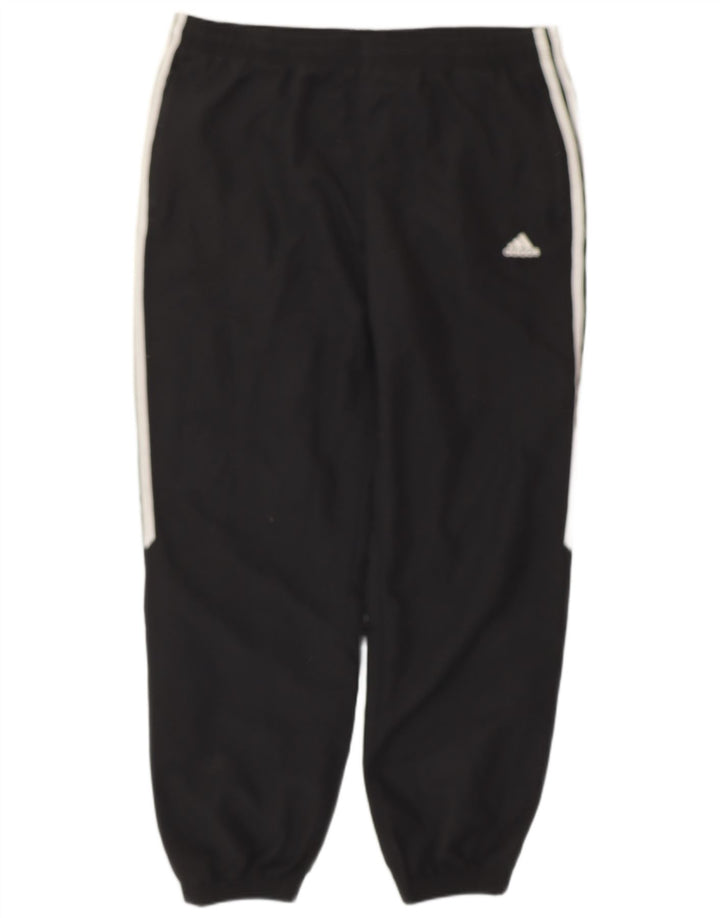 Calça de treino masculina ADIDAS joggers grande poliéster preto