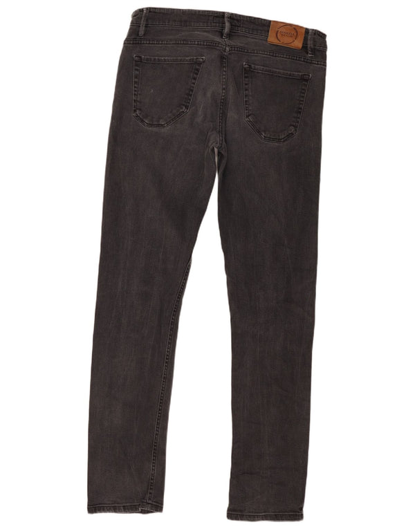 SIVIGLIA Mens Jeans Slim W35 L34 Algodão Cinza