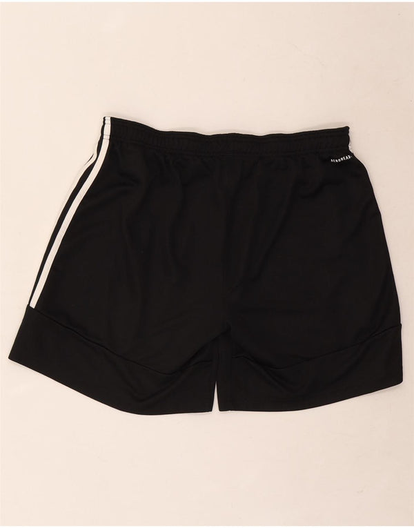 Shorts esportivos Aeroready feminino Adidas UK 20/22 XL preto poliéster