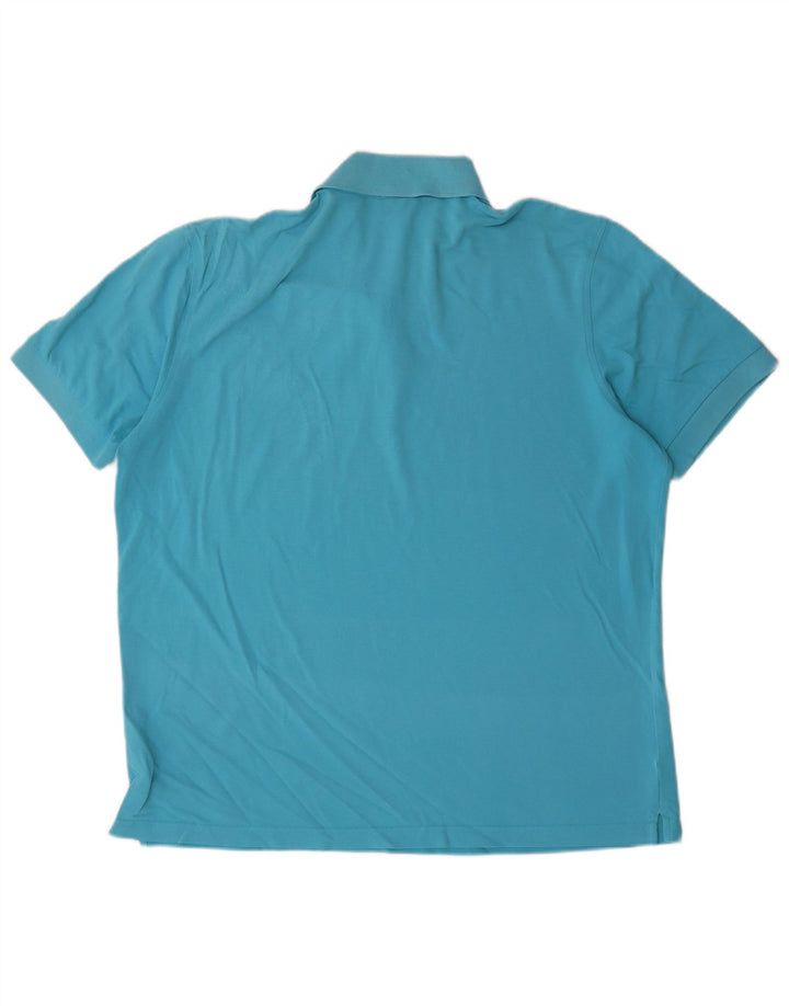 Camisa polo masculina Hugo Boss XL algodão azul