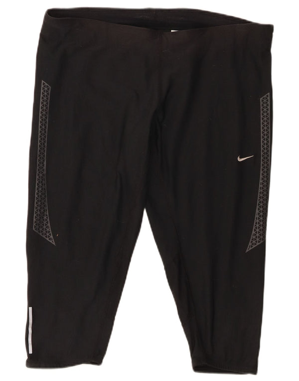 Leggings Nike Dri Fit Capri XL Preto Poliéster Esportes