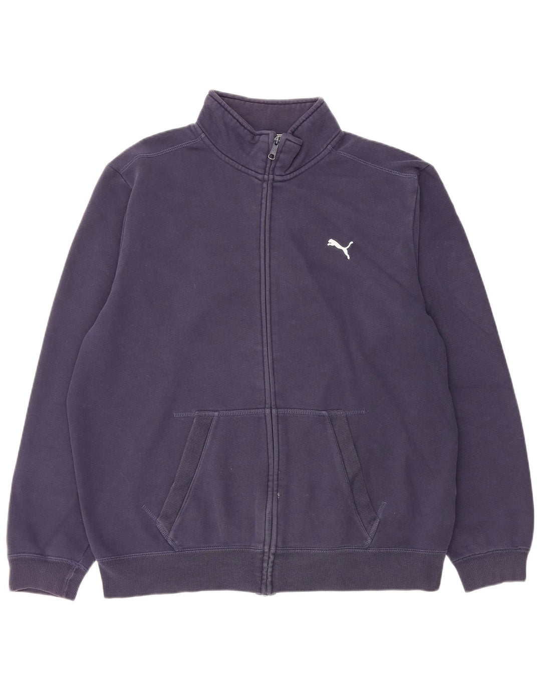 Puma Mens Tracksuit Top Jacket XL Azul Marinho Algodão