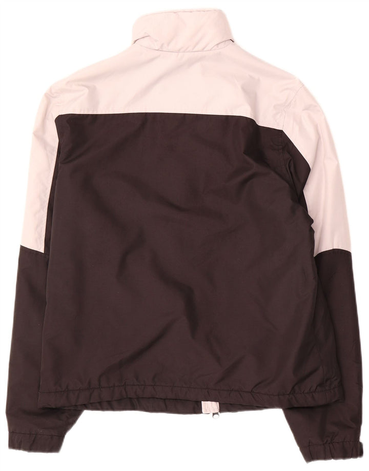 Jaqueta corta-vento masculina Sergio Tacchini Reino Unido 36 pequeno bloco colorido preto