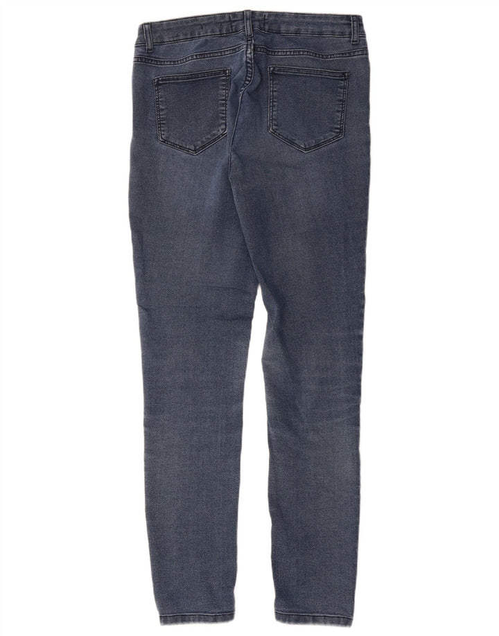 Calça legging feminina Fat Face UK 10 pequena W30 L30 azul