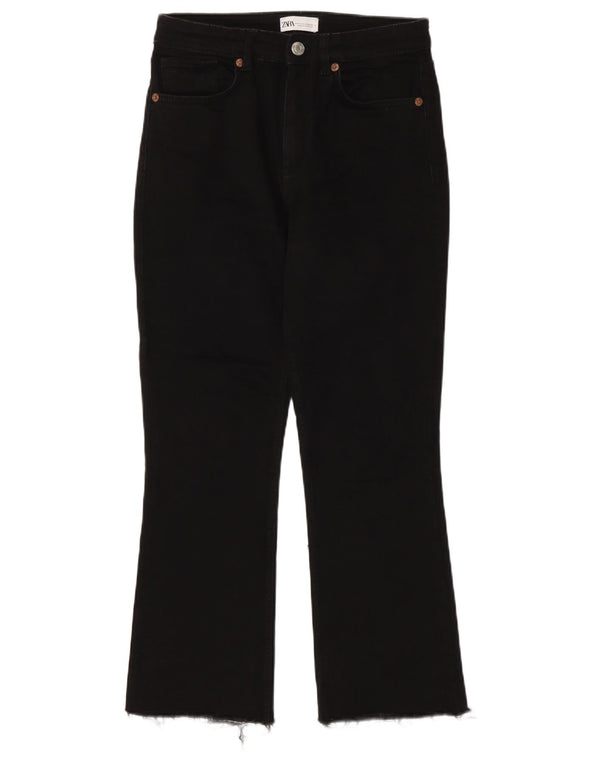 Zara Jeans Bootcut Feminino EU 40 Médio W30 L27 Preto