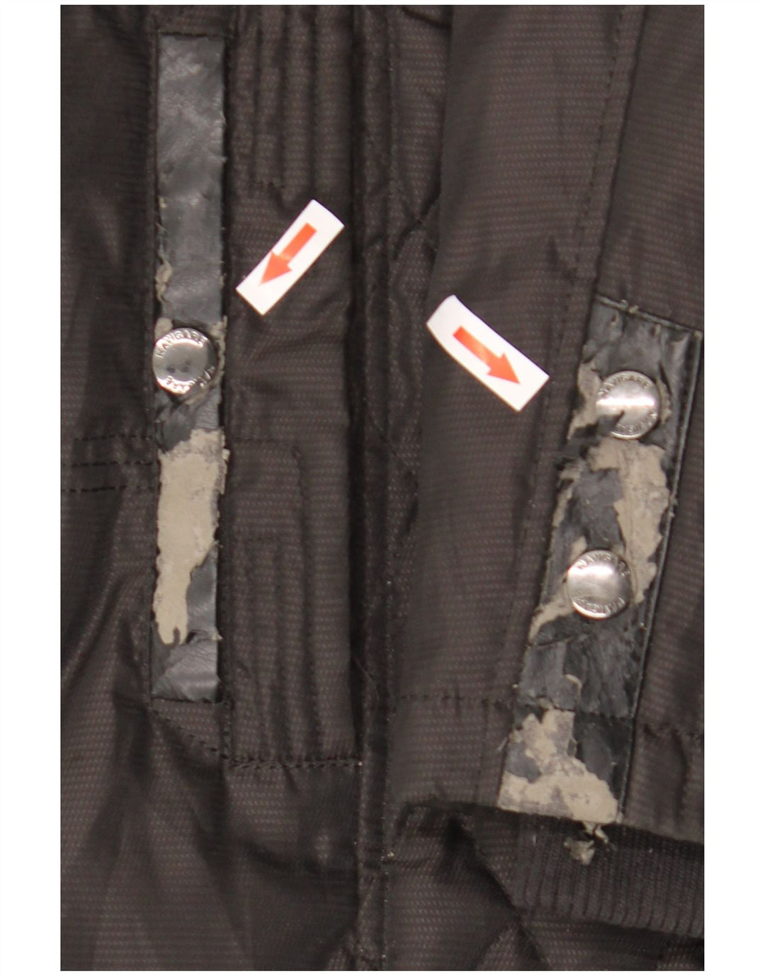 Jaqueta acolchoada masculina Navigare UK 46 3XL poliéster preto