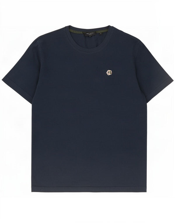 Camiseta masculina Ted Baker tamanho superior 4 grande azul marinho