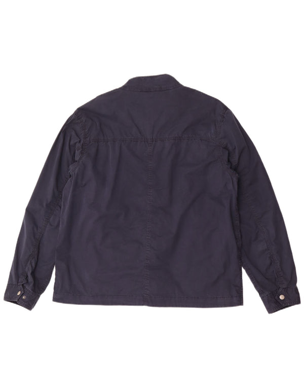 Jaqueta bomber masculina Superdry UK 42 XL algodão azul marinho