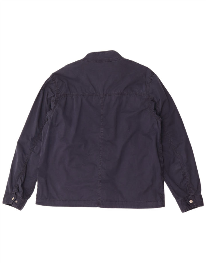 Jaqueta bomber masculina Superdry UK 42 XL algodão azul marinho