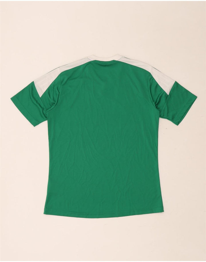 Camiseta Adidas Menino Climacool Top 13-14 Anos XL Verde Colorblock