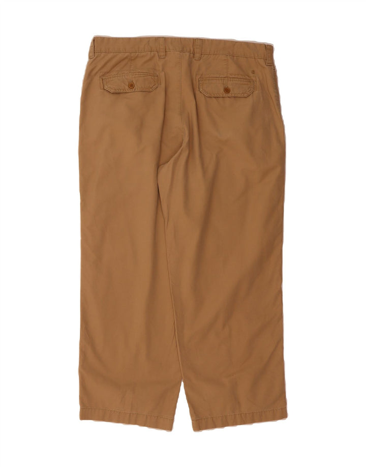IZOD Mens Straight Chino Trousers W38 L29 Beige Cotton Vintage Izod and Second-Hand Izod from Messina Hembry 