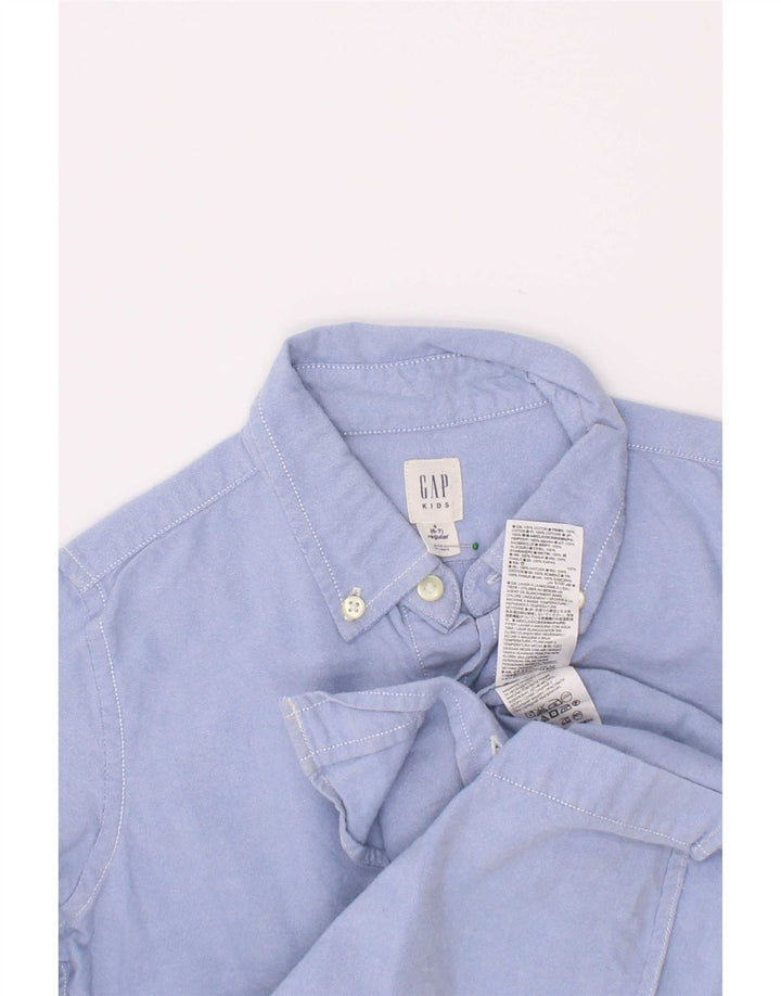 Camisa Gap Menino 6-7 Anos Pequeno Azul Algodão