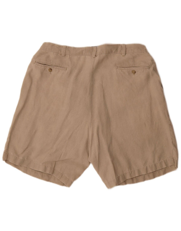 Polo Ralph Lauren Masculino Pegged Chino Shorts W38 XL Linho Bege