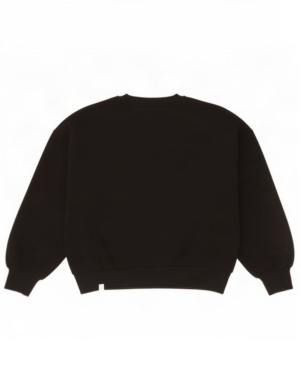 Suéter Benetton Girls Wicked Graphic 10-11 Anos XL Preto Algodão