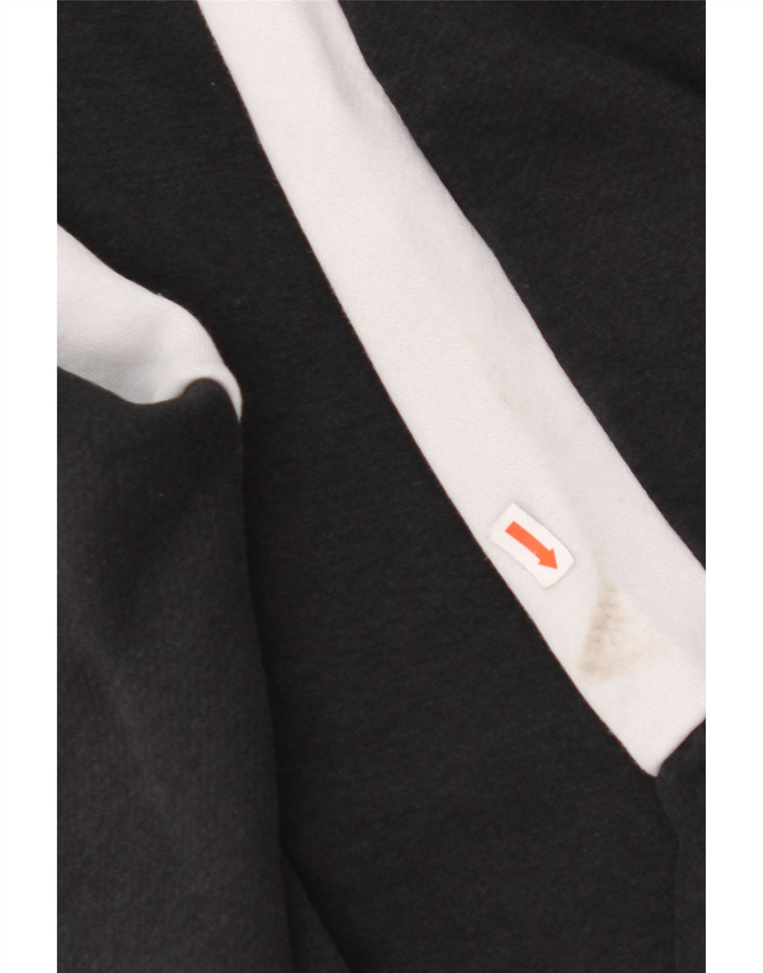 Suéter masculino NIKE com capuz e zíper grande preto de algodão colorido