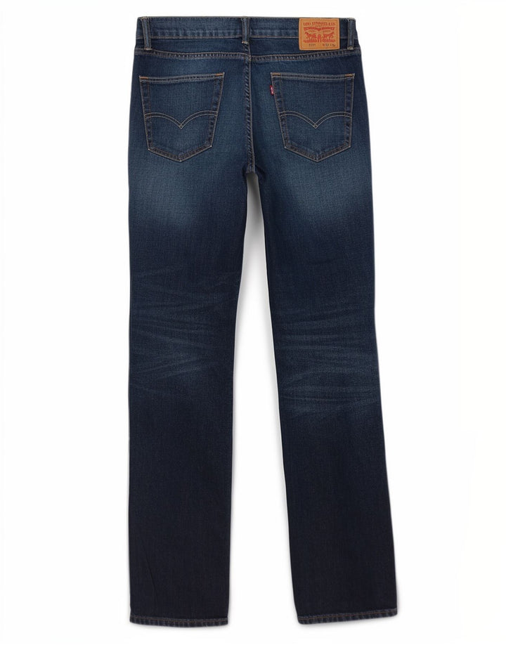 Calça jeans feminina Levi's 511 Slim W34 L32 azul algodão