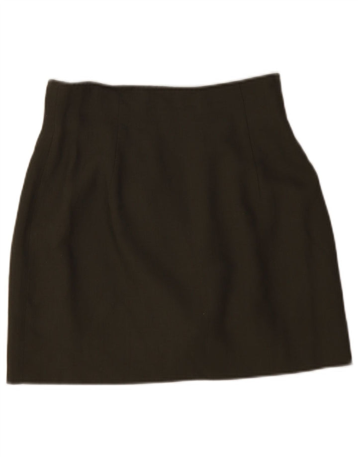 Saia feminina Sisley W28 viscose cáqui média