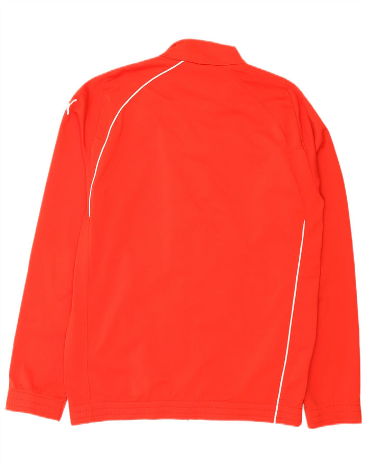 Puma Mens Tracksuit Top Jacket Pequeno Poliéster Laranja