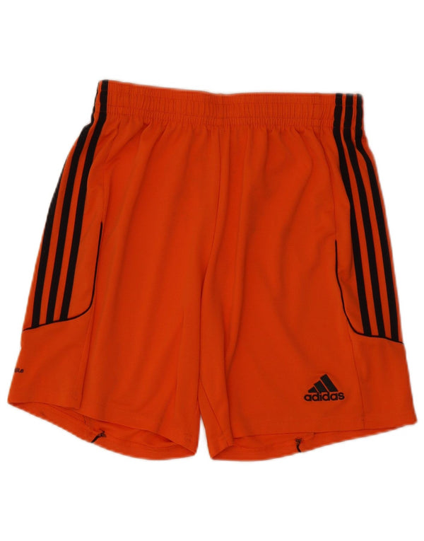 ADIDAS Mens Climalite Sport Shorts Grande Laranja Poliéster