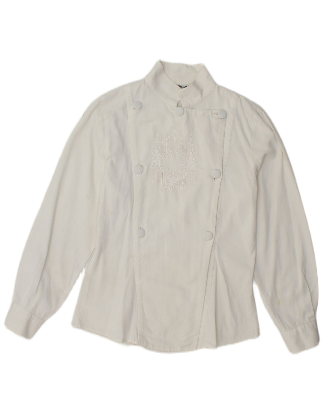 Blusa feminina ENARA CAMICE UK 12 médio branco