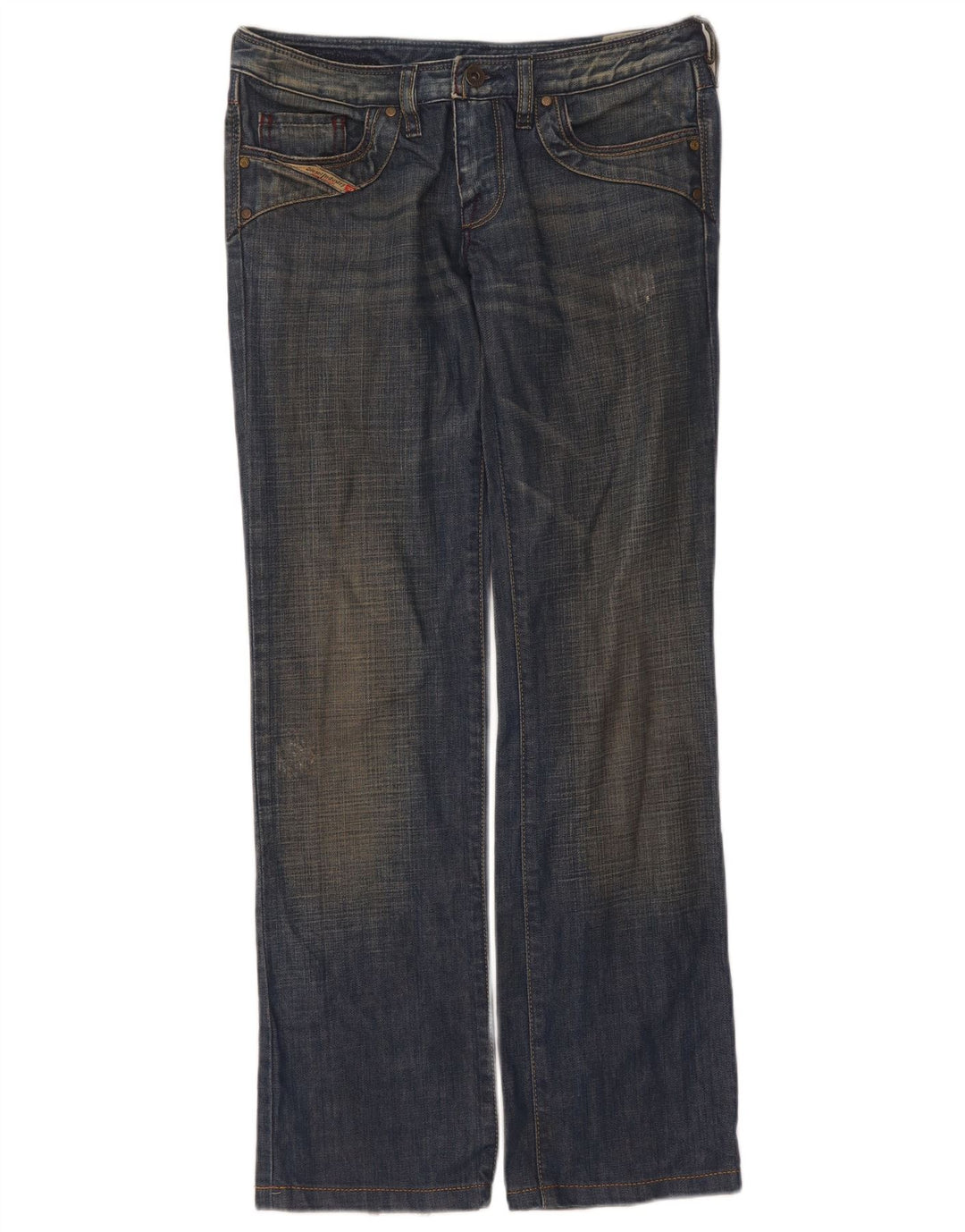 Jeans feminino diesel Kycut reto W27 L30 azul