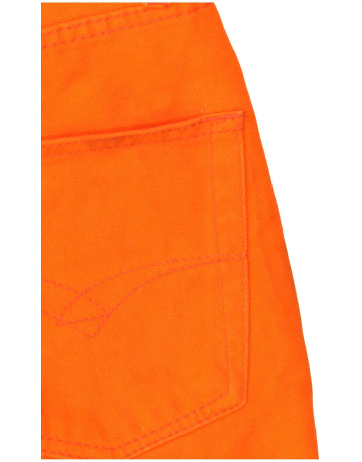 Replay Mens Casual Shorts W36 Grande Algodão Laranja