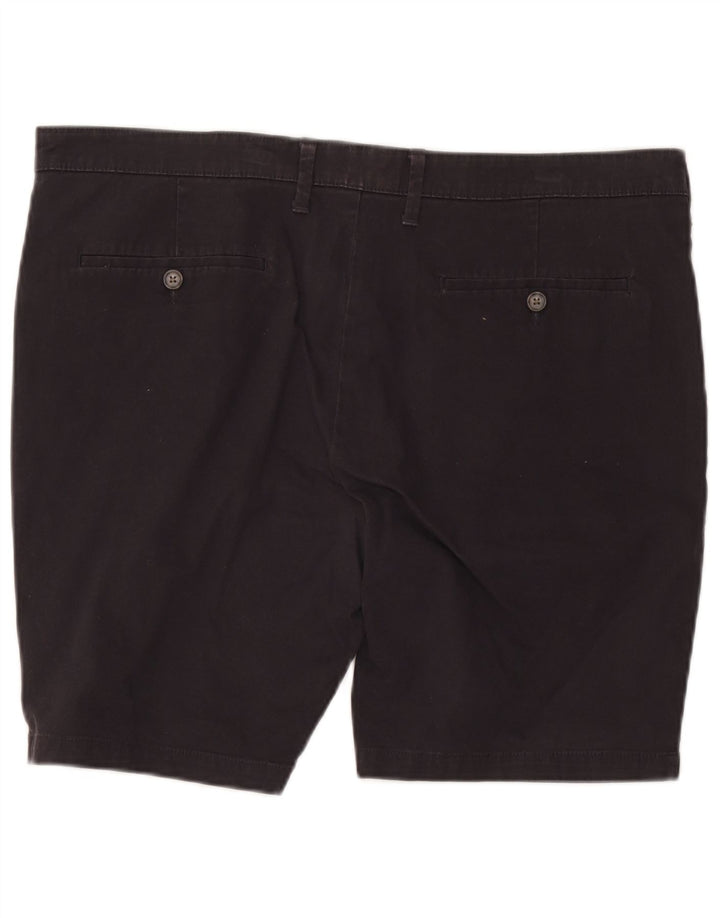 Shorts Chino Masculino Marks & Spencer W40 XL Algodão Preto