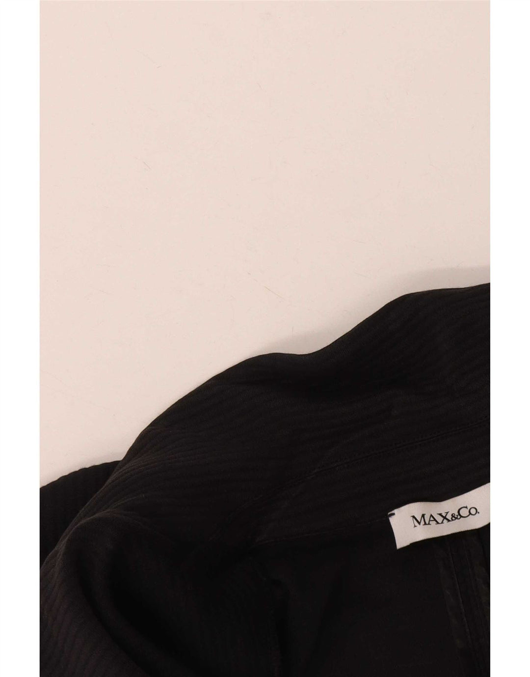 Jaqueta blazer feminina de 1 botão Max & Co. Reino Unido 12 médio preto