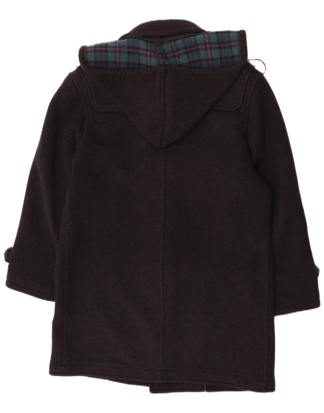 Casaco masculino Pierre Cardin com capuz IT 48 lã xadrez média preta