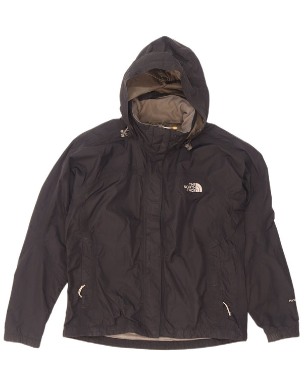 Jaqueta de chuva feminina The North Face Hyvent com capuz grande Reino Unido 10 pequena preta