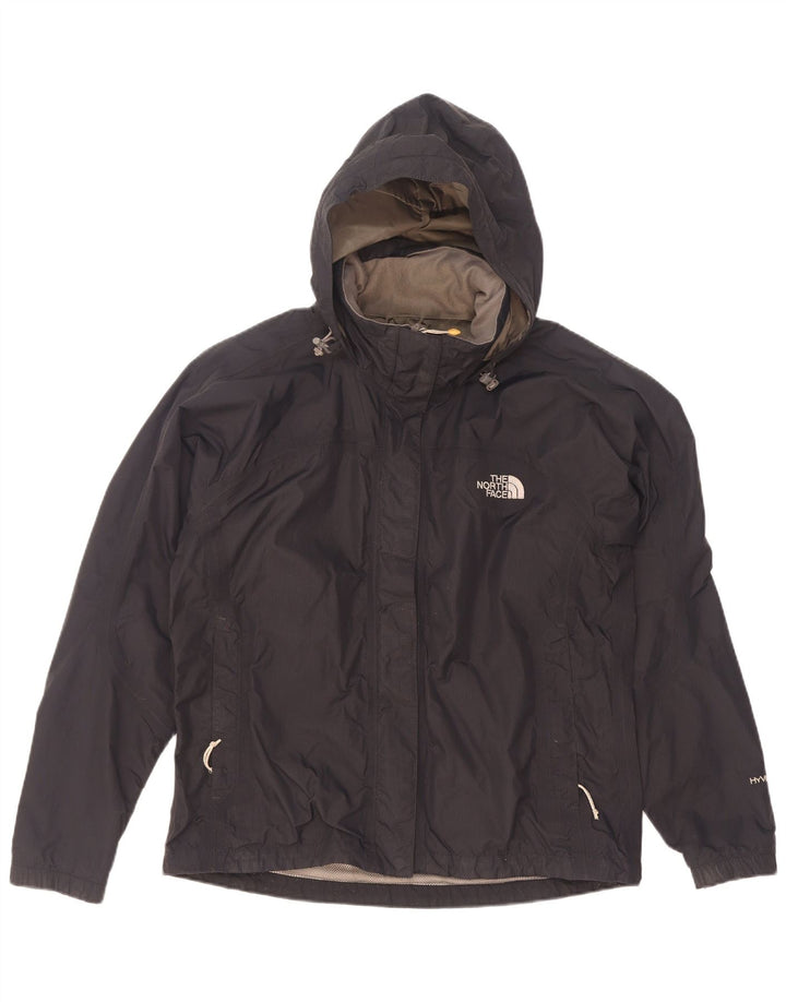 Jaqueta de chuva feminina The North Face Hyvent com capuz grande Reino Unido 10 pequena preta